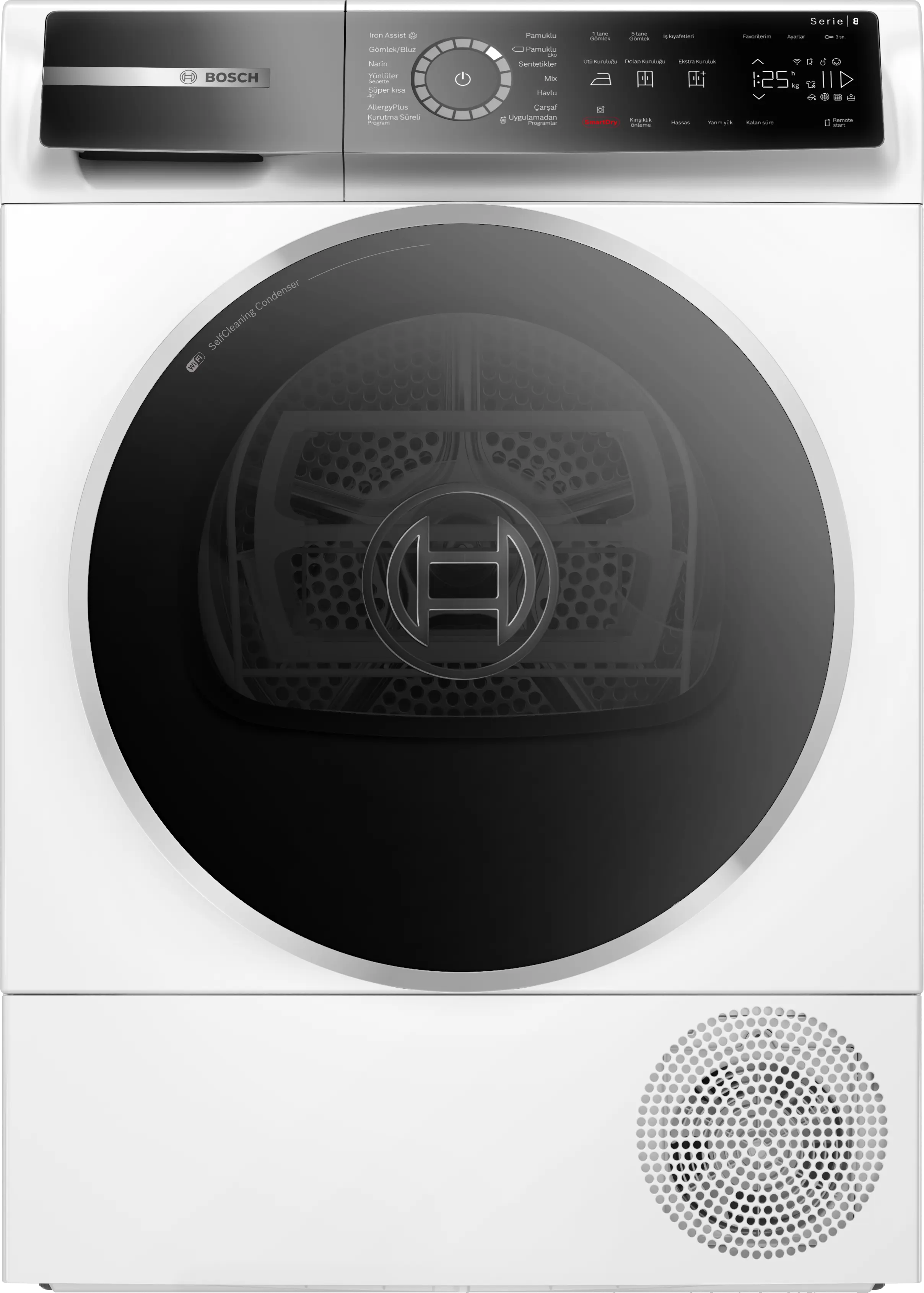 BOSCH Serie 8 Isı Pompalı Kurutma Makinesi 9 kg